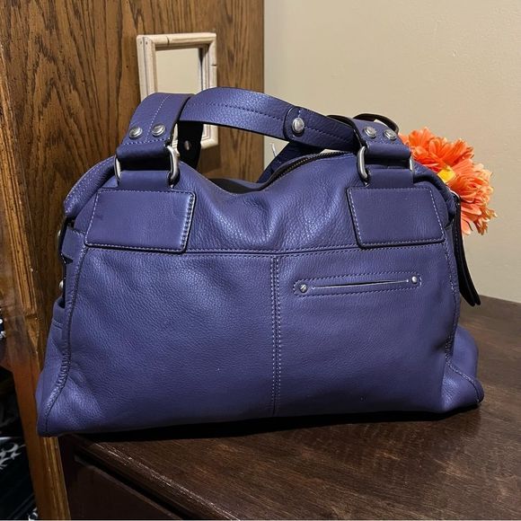 B. MAKOWSKI SOFT LEATHER SATCHEL - Picture 6 of 8